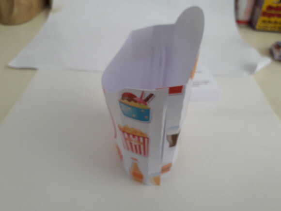 kit embalagens batata+hamburguer+livro de colorir