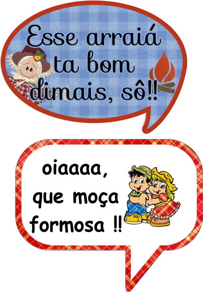 Plaquinhas divertidas