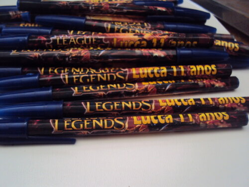 50 canetas personalizadas