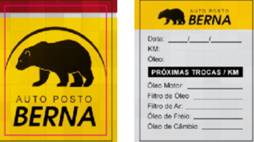 500 adesivo tipo troca de óleo totalmente personalizado