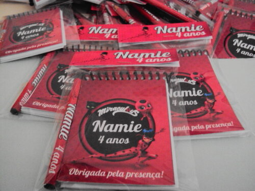 60 Bloquinhos Personalizados