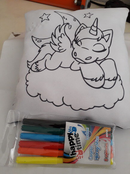 Almofadas personalizada pintura em qualquer tema. 1 LADO