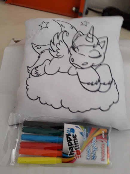 Almofadas personalizada pintura em qualquer tema. 1 LADO