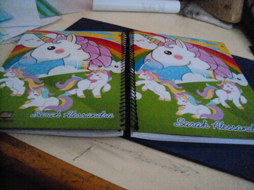 Caderno personalizado 10 máterias, fazemos todos tema