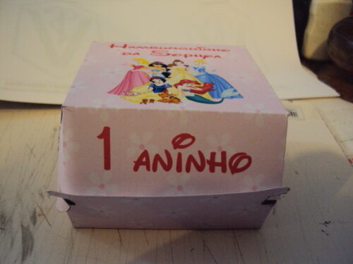 Caixa hamburguer peq, em qualquer tema.