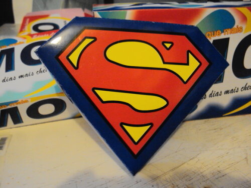 Caixa tipo diamante (superman)