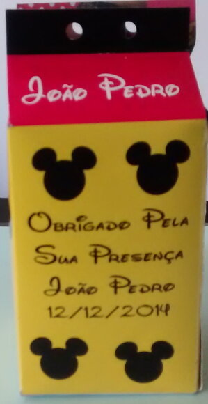 Caixinha de Leite Personalizadas