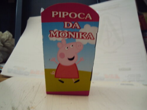 embalagem pipoca, em qualquer tema.