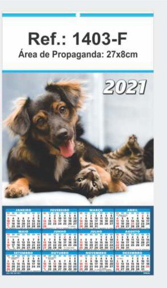 folhinha de parede linha 1400 (100un)