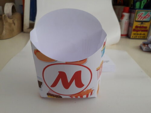 kit embalagens batata+hamburguer+livro de colorir