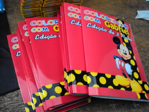 Livro de colorir Personalizado 10x15