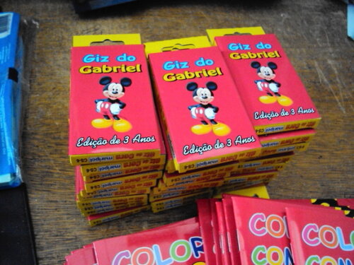 Revistinha para colorir Personalizada