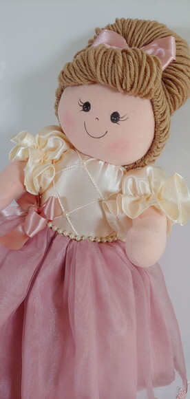Boneca Personalizada para Quarto de Bebê - Decoração