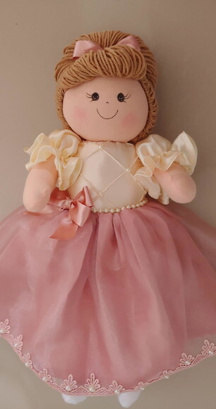 Boneca Personalizada para Quarto de Bebê - Decoração