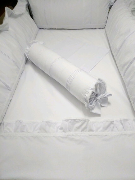 Kit de Berço com Renda Paraíba - Personalizado