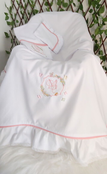Kit Leito Maternidade Personalizado - Berço Maternidade