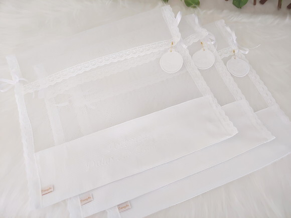 Kit Manta Mais Saquinho Maternidade - Personalizado