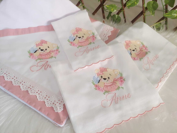 Kit Maternidade Personalizado - Enxoval de Bebê