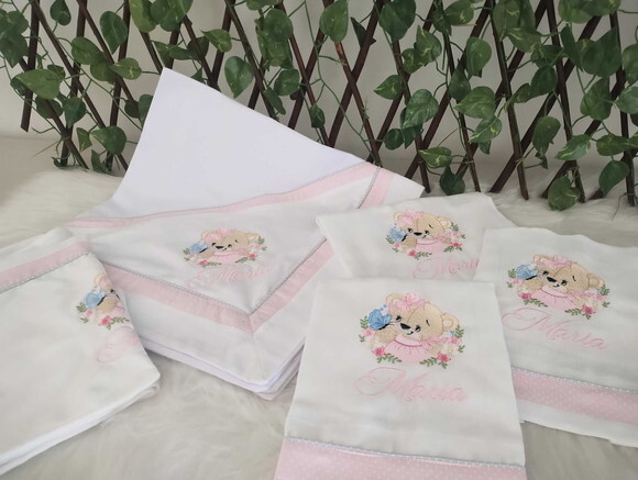 Kit Maternidade Personalizado - Enxoval de Bebê