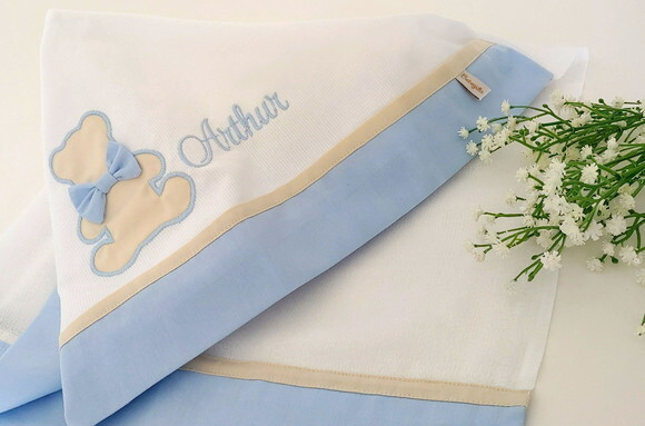 Kit Maternidade Personalizado 100% Algodão