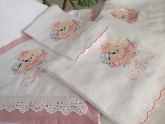 Kit Maternidade Personalizado - Enxoval de Bebê