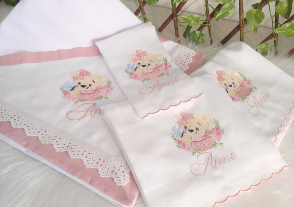 Kit Maternidade Personalizado - Enxoval de Bebê
