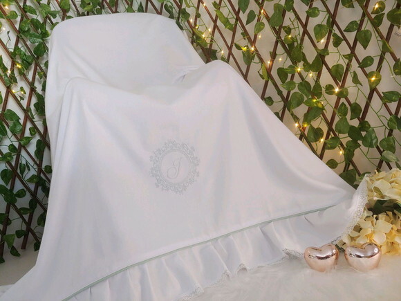 Manta Berço Maternidade e Fralda de Boca - Personalizado
