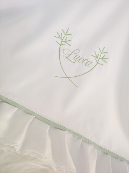 Manta Berço Maternidade Personalizada - Linha Clássica
