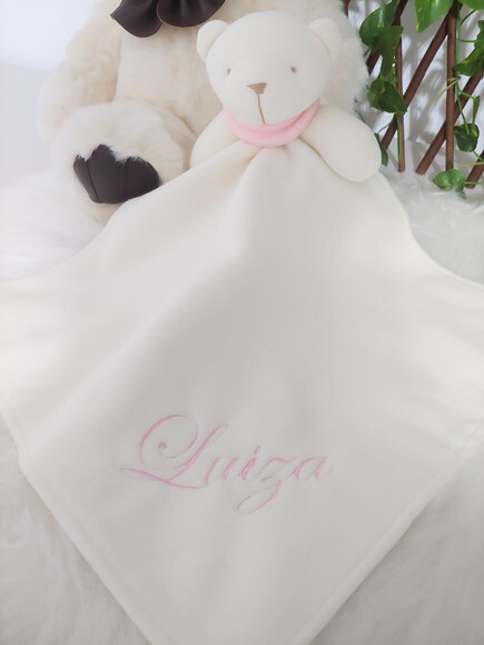 Naninha Personalizada Ursinho - Presente Bebê