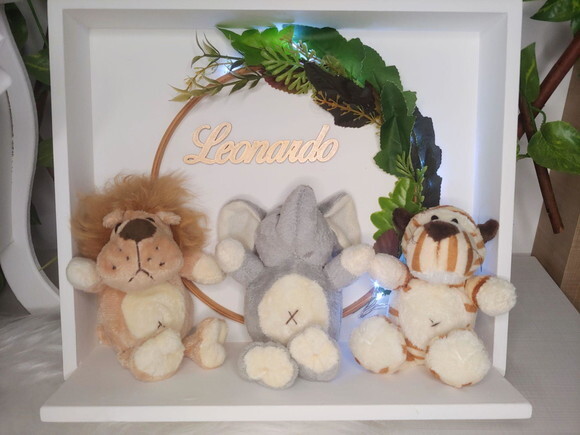 Quadro Porta Maternidade com Led - Personalizado