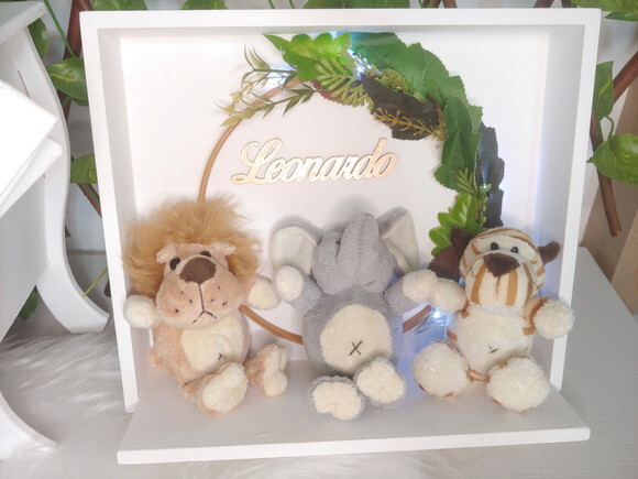 Quadro Porta Maternidade com Led - Personalizado