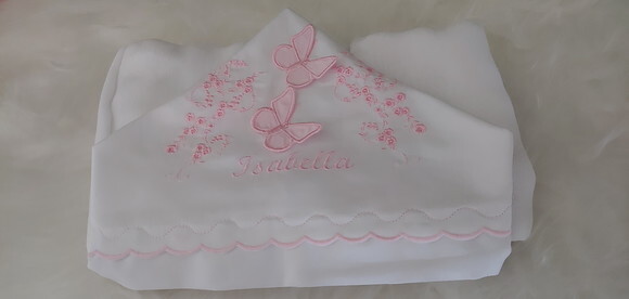 Toalha Fralda com Capuz Personalizada 100% Algodão