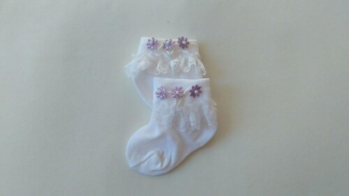Kit 2 Pares de Meias para Bebê