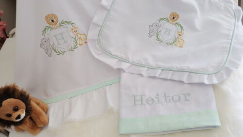 Kit Berço Maternidade Personalizado - Bebê