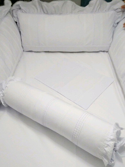 Kit de Berço com Renda Paraíba - Personalizado