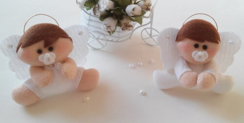 Kit de Lembrancinha Maternidade Personalizada - Anjinho