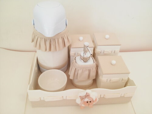 Kit Higiene Bebê Tema Ovelhinha Personalizado