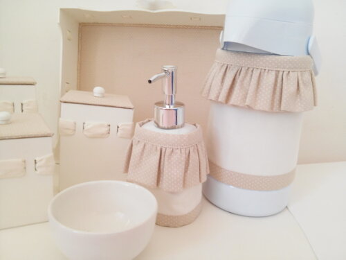 Kit Higiene Bebê Tema Ovelhinha Personalizado