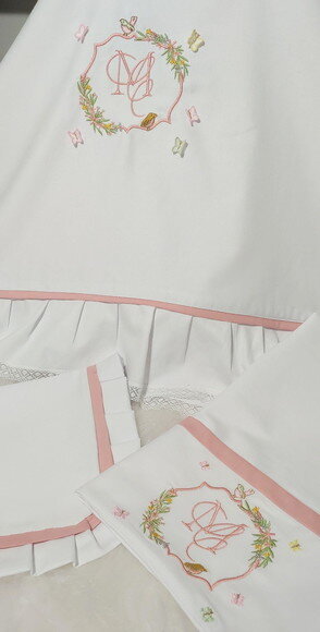 Kit Leito Maternidade Personalizado - Berço Maternidade