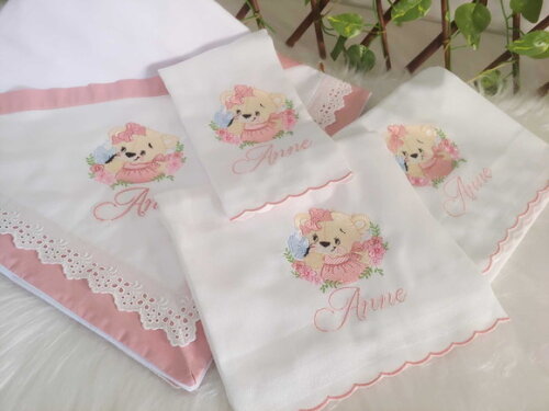Kit Maternidade Personalizado - Enxoval de Bebê