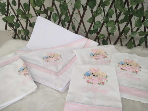 Kit Maternidade Personalizado - Enxoval de Bebê