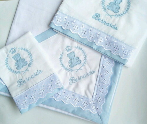 Kit Maternidade Personalizado com Bordado