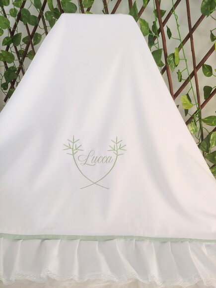 Manta Berço Maternidade Personalizada - Linha Clássica
