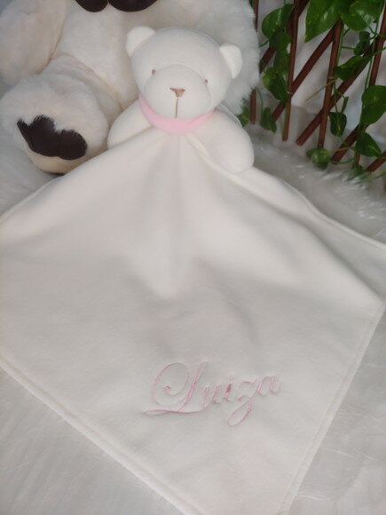 Naninha Personalizada Ursinho - Presente Bebê