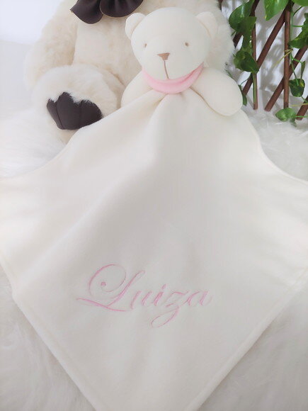 Naninha Personalizada Ursinho - Presente Bebê