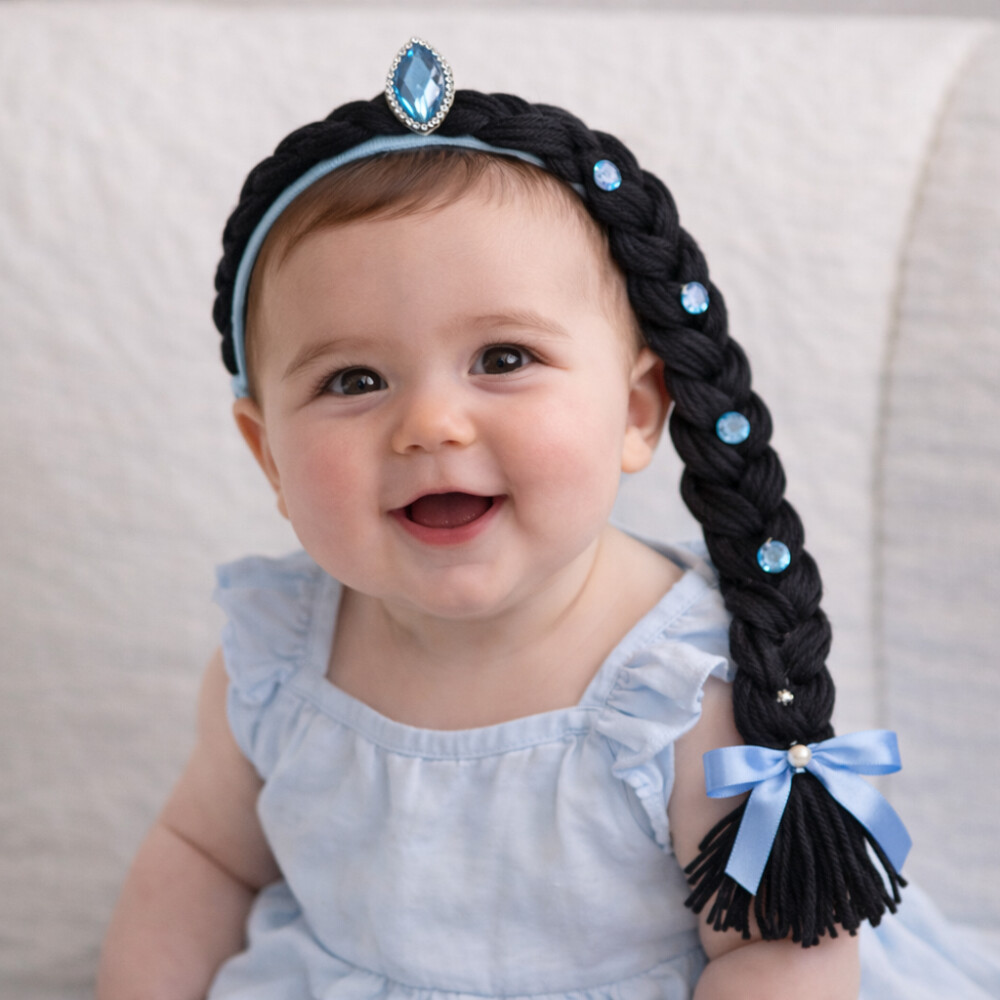 Tiara Faixa meia princesa Jasmine