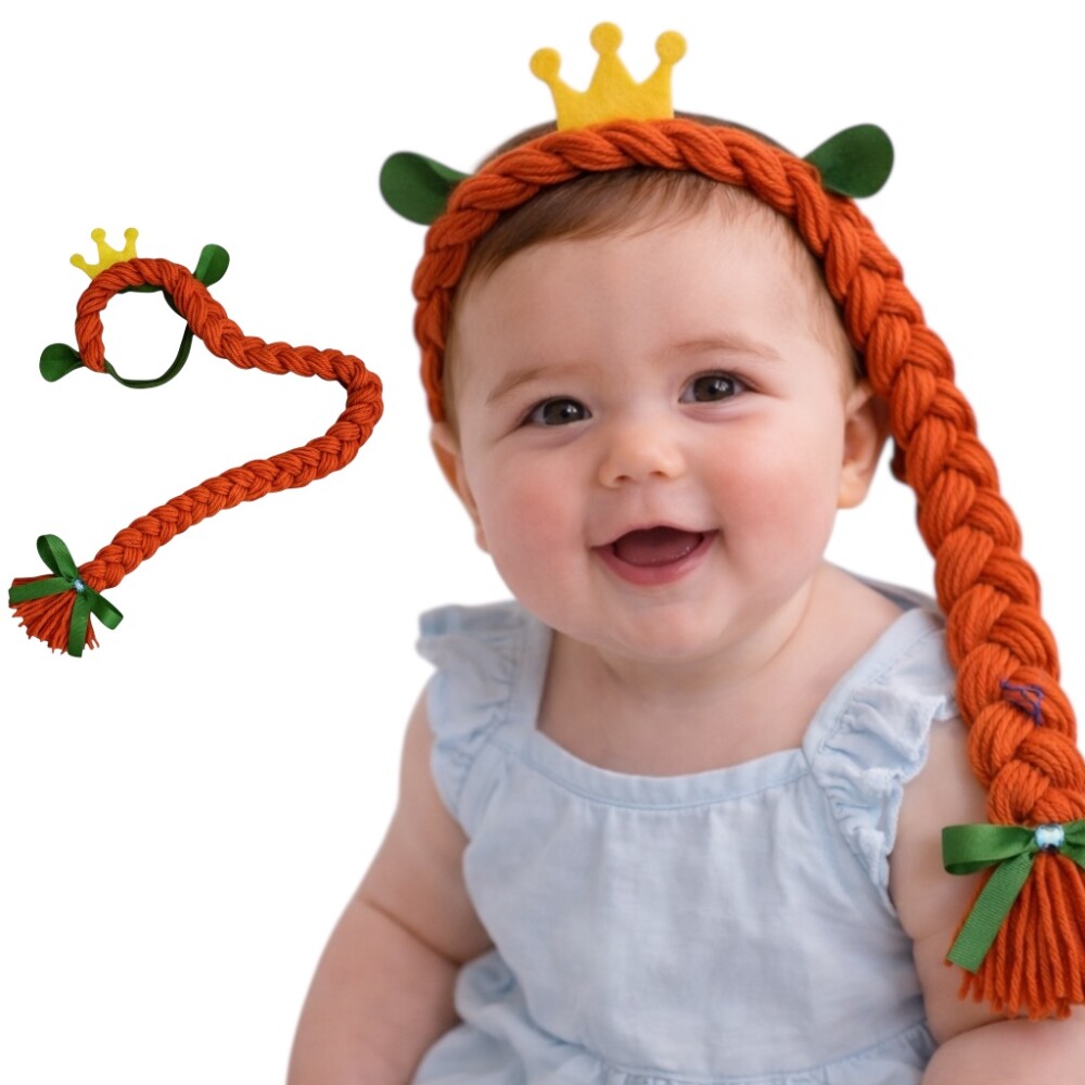 Tiara Faixa meia princesa Fiona