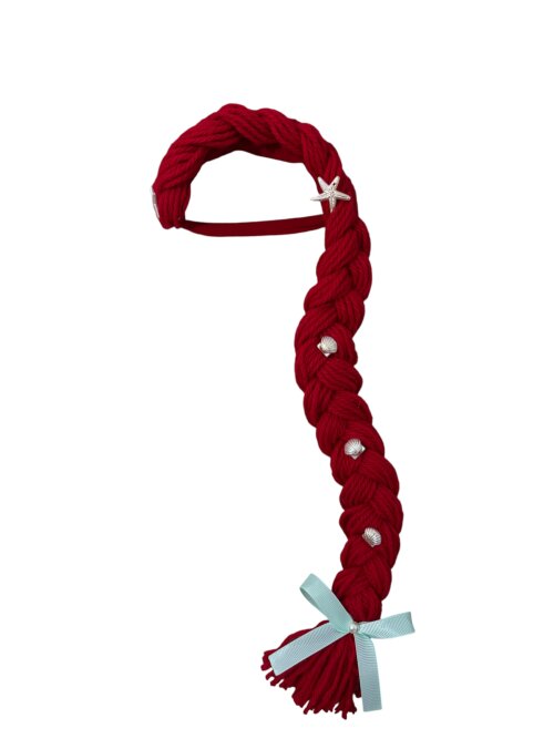 Tiara Faixa meia princesa ariel