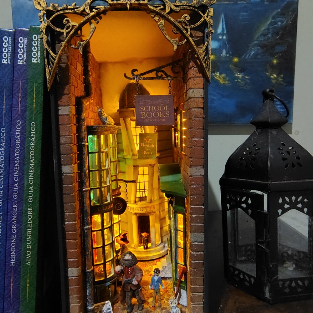 Book Nook Beco Diagonal Edição colecionador