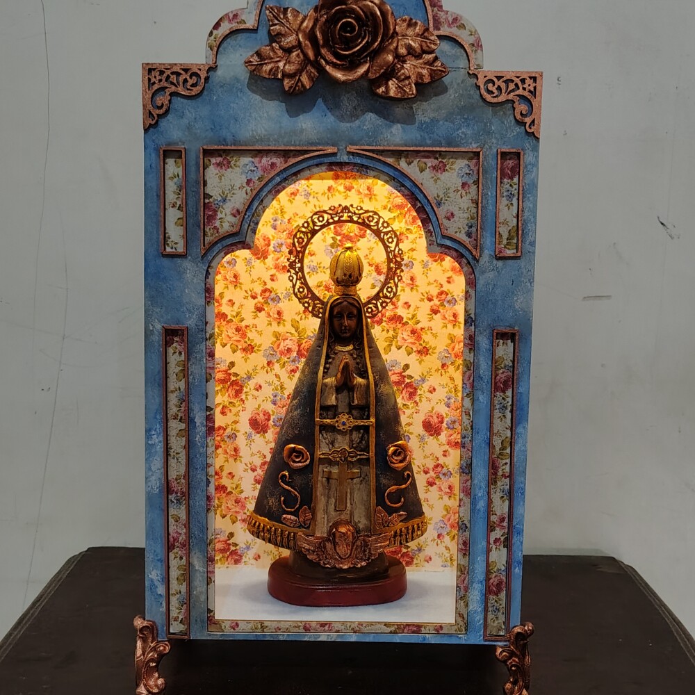 Oratário devocional - Céu de Maria